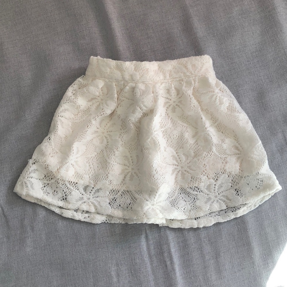 Toddler Lace Skirt